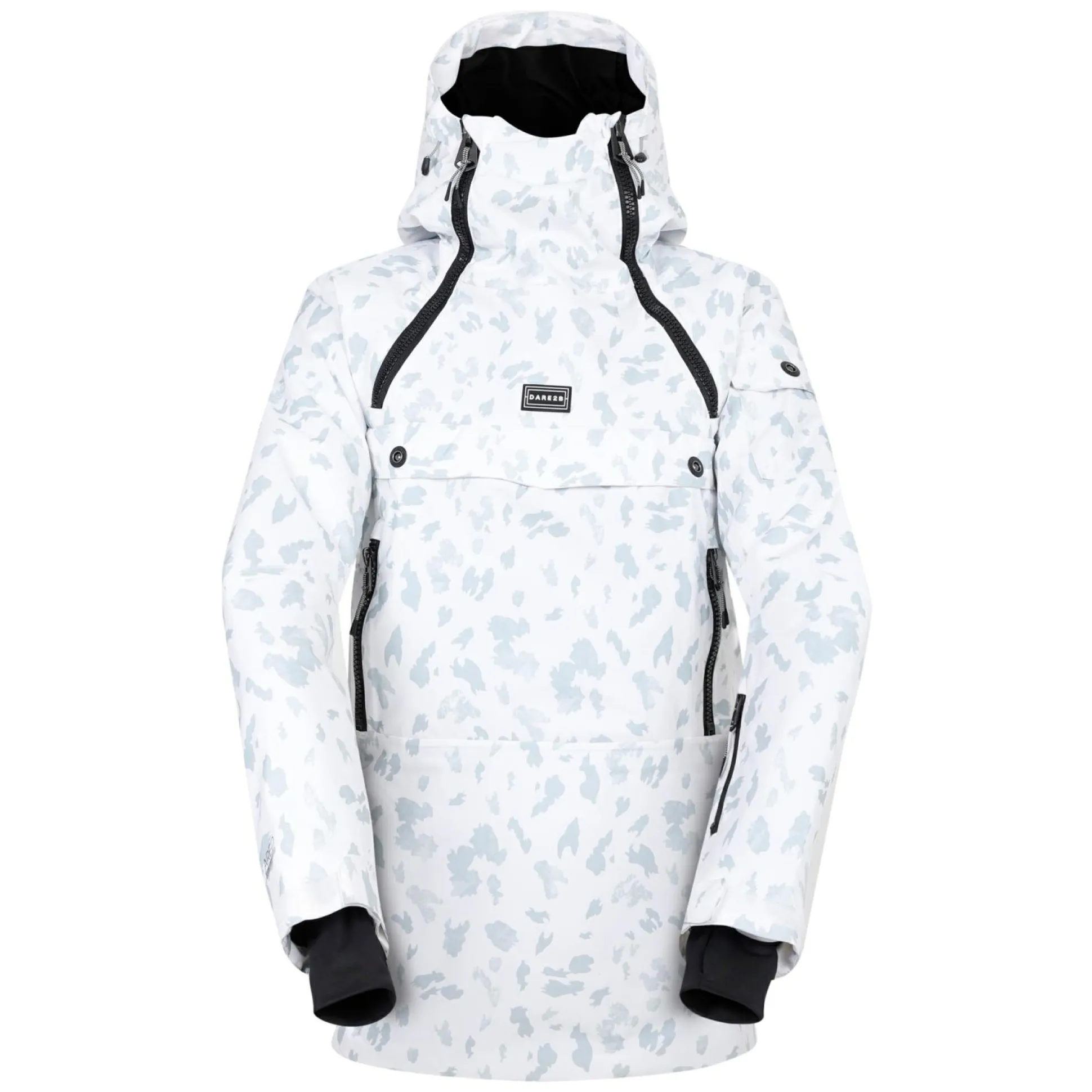 Dare 2b - Women's Slide Out Overhead Ski Jacket | White Dash Print