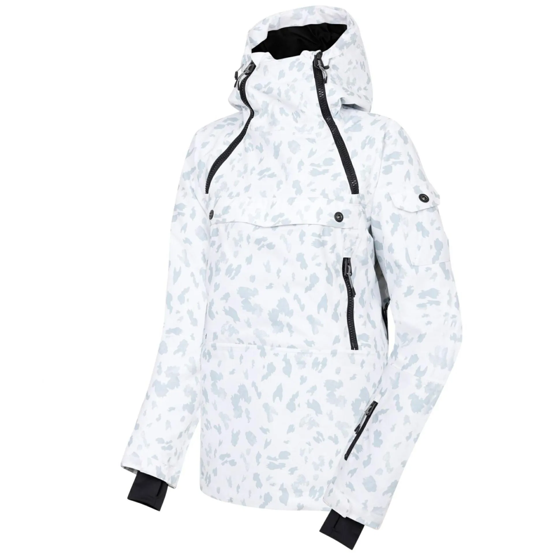 Dare 2b - Women's Slide Out Overhead Ski Jacket | White Dash Print