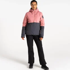 Dare 2b - Women's Snowburst Overhead Ski Jacket | Dusty Rose Grey