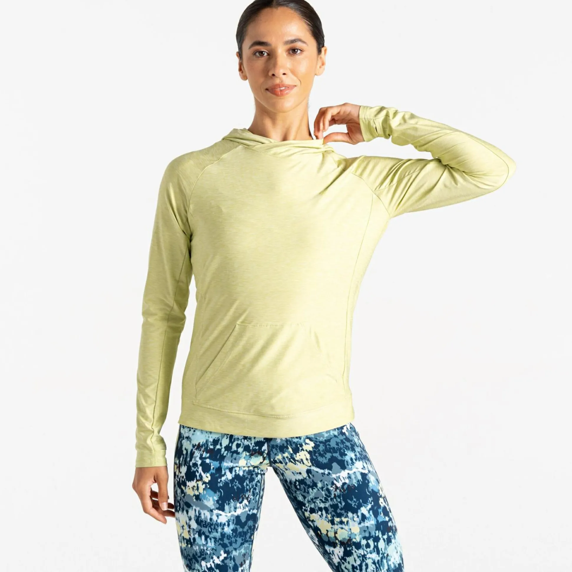 Dare 2b - Women's Sprint City Lightweight Hoodie | Butterfly Green Marl