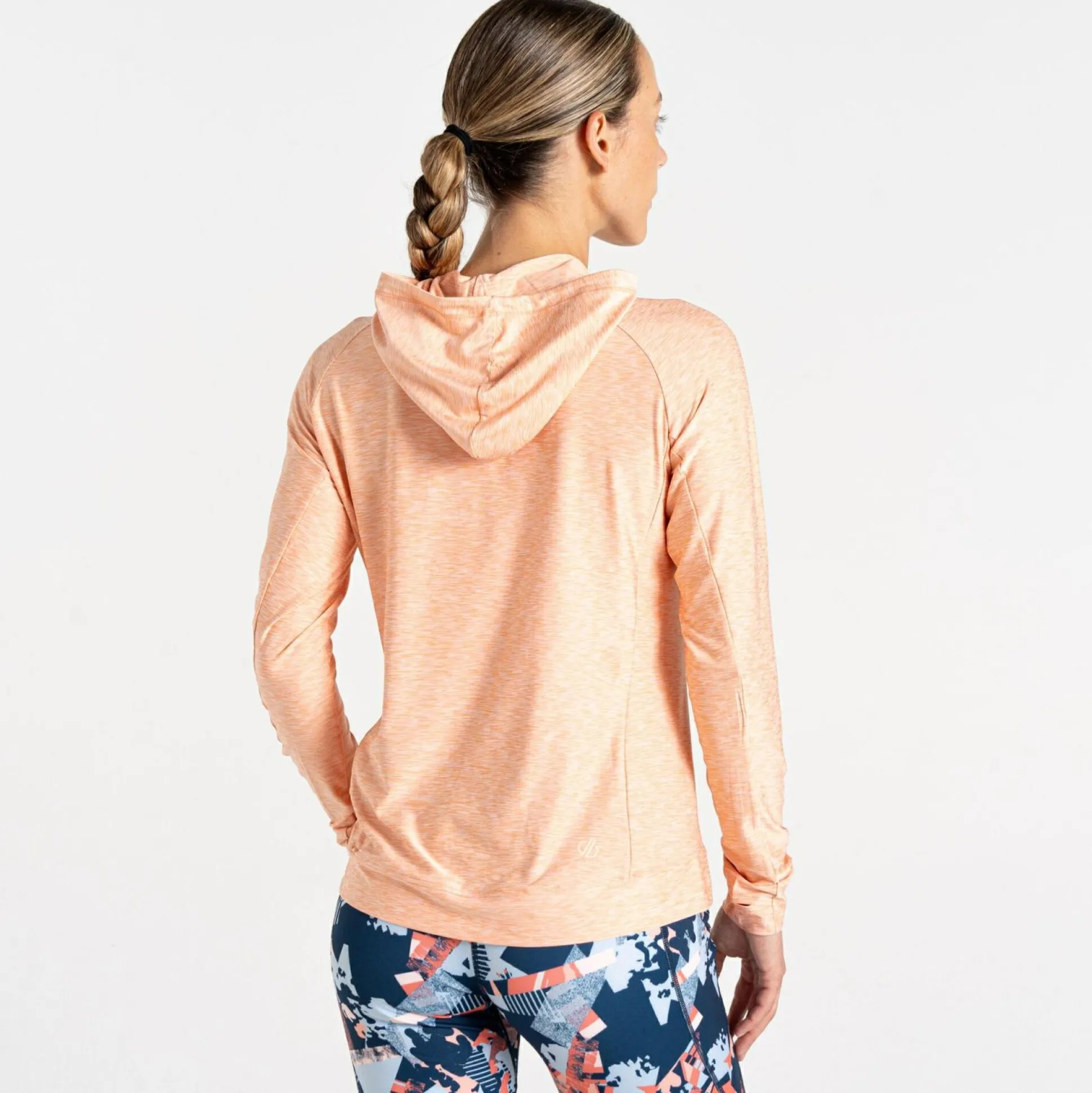 Dare 2b - Women's Sprint City Lightweight Hoodie | Pale Peach Marl