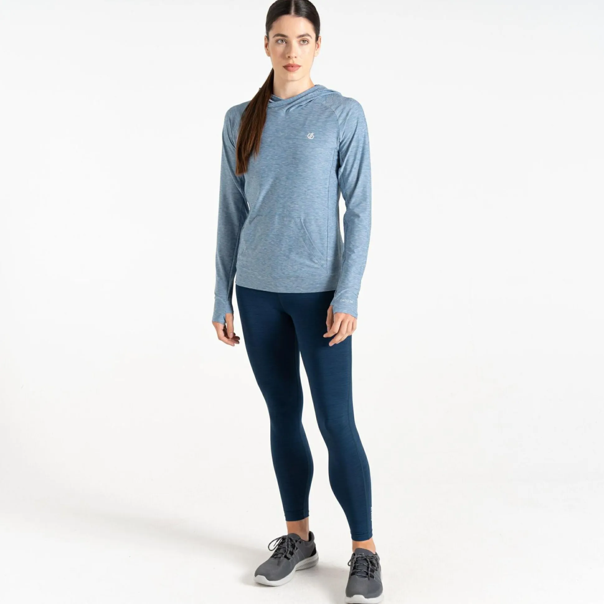Dare 2b - Women's Sprint City Lightweight Hoodie | Rainwashed Blue Marl
