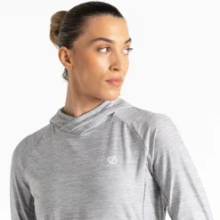 Dare 2b - Women's Sprint City Lightweight Hoodie | Ash Grey Marl
