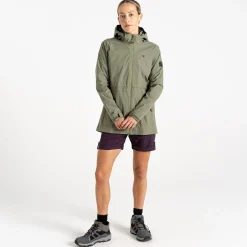 Dare 2b - Women's Switch Up II Waterproof Jacket | Olivine Green