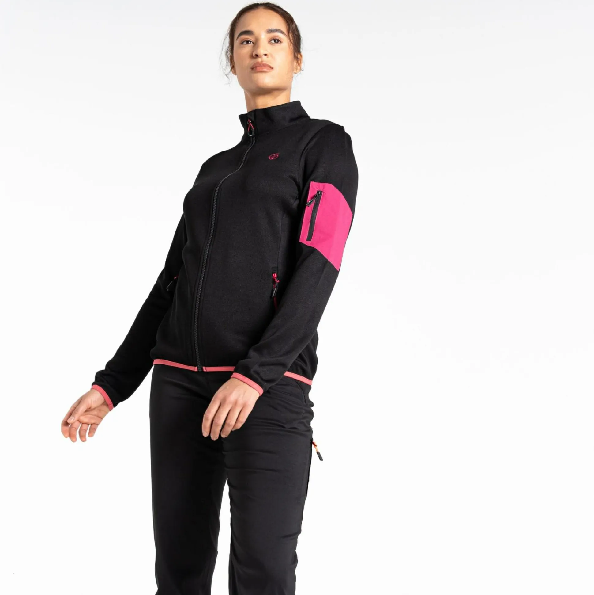 Dare 2b - Women's Torrek Mountain Zip Through Fleece | Black