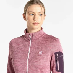 Dare 2b - Women's Torrek Mountain Zip Through Fleece | Lilas & Deep Plum