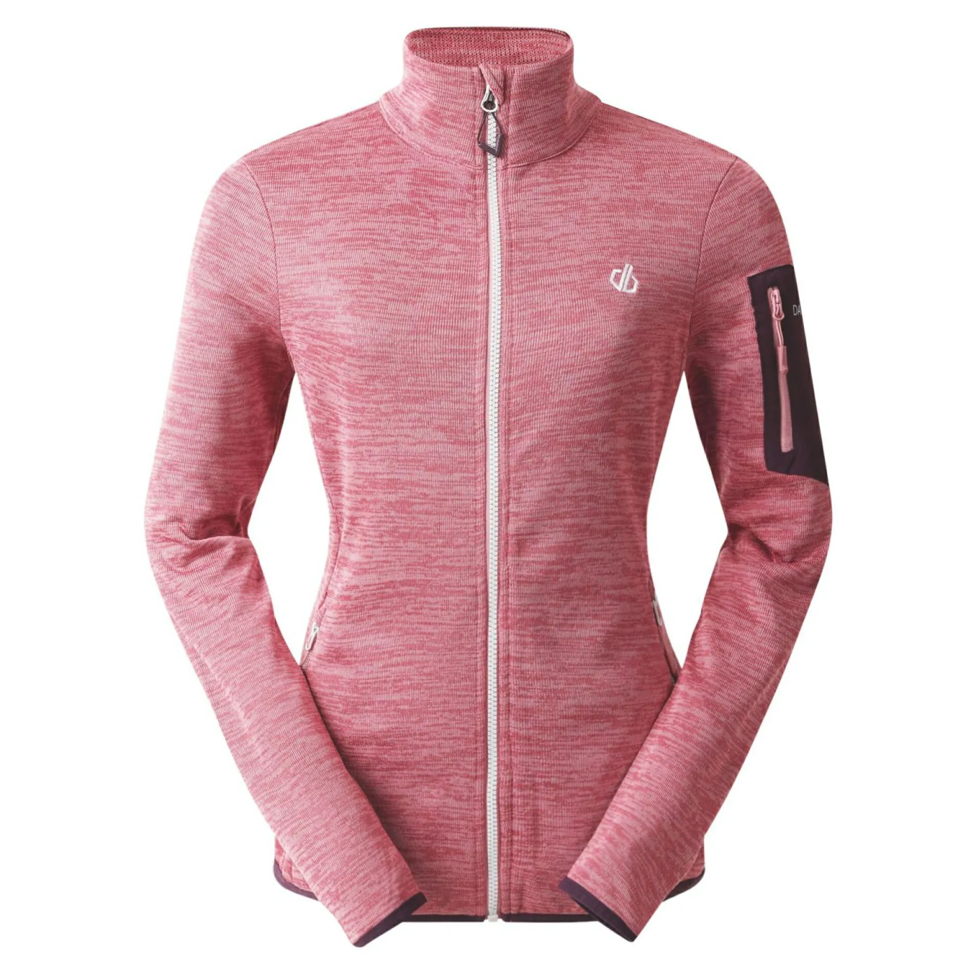 Dare 2b - Women's Torrek Mountain Zip Through Fleece | Lilas & Deep Plum