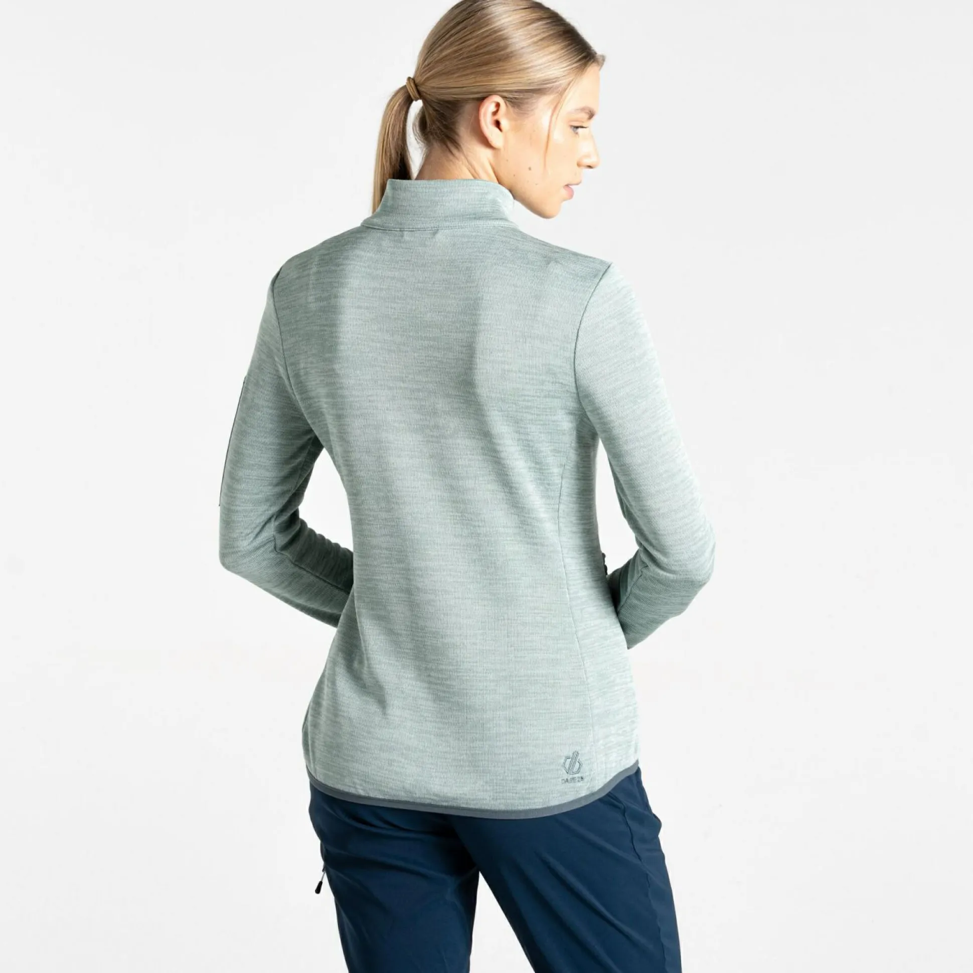 Dare 2b - Women's Torrek Mountain Zip Through Fleece | Aquifer & Peach Bloom