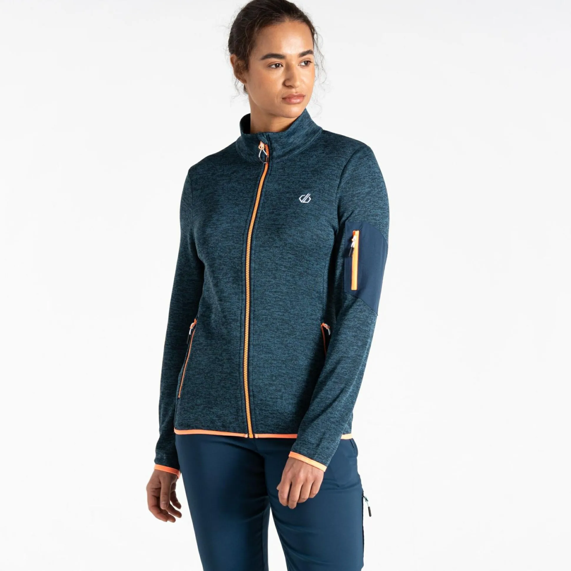 Dare 2b - Women's Torrek Mountain Zip Through Fleece | Moonlight Denim