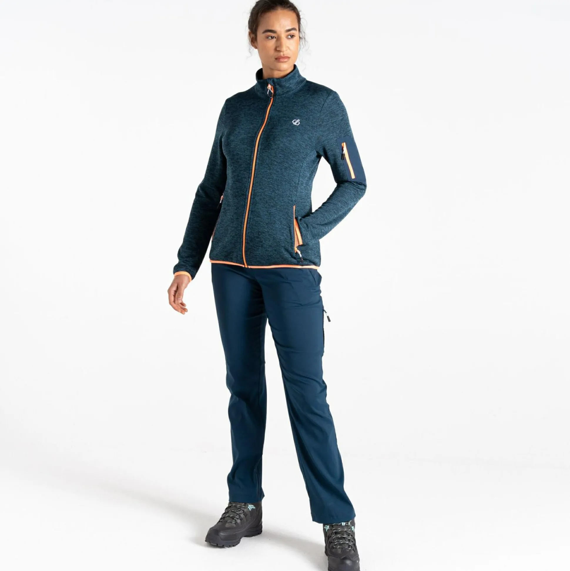 Dare 2b - Women's Torrek Mountain Zip Through Fleece | Moonlight Denim