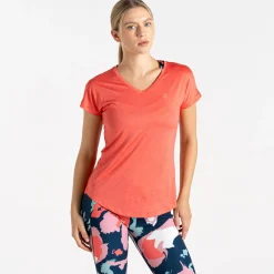 Dare 2b - Women's Vigilant Lightweight T-Shirt | Peach Bloom