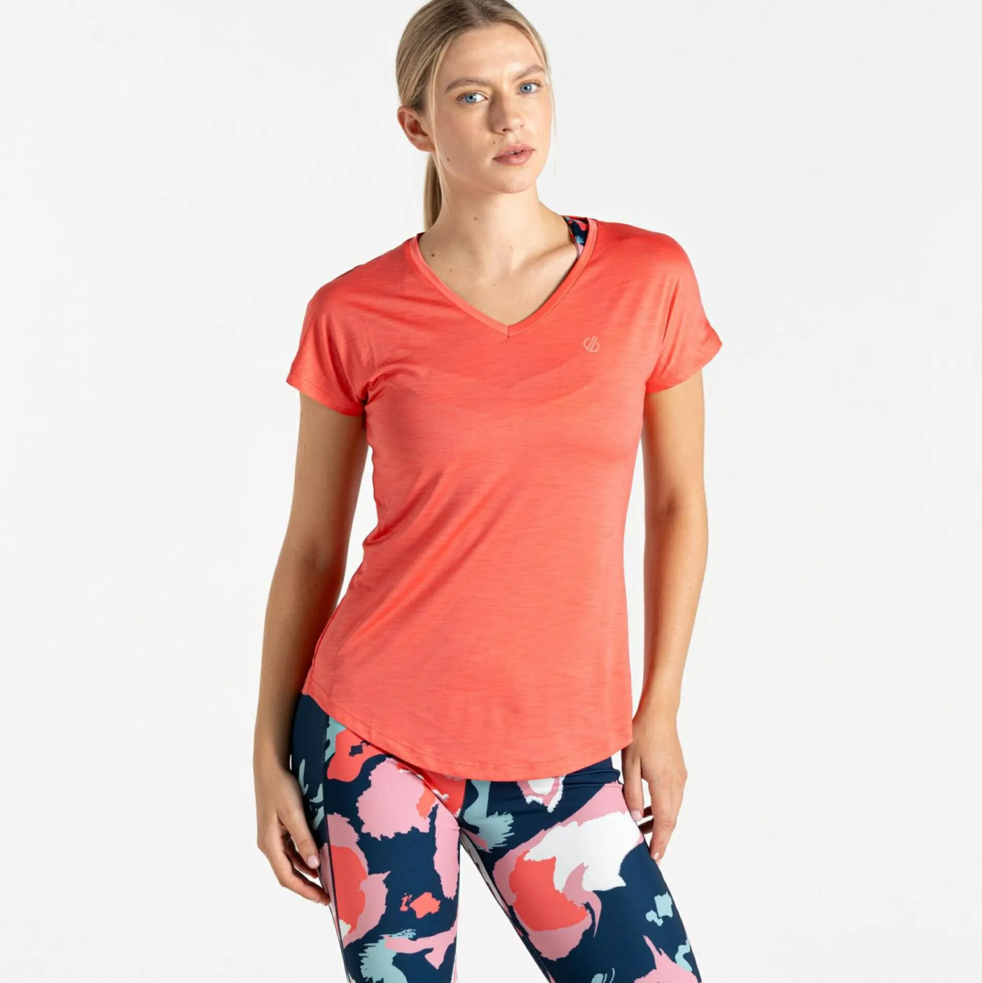 Dare 2b - Women's Vigilant Lightweight T-Shirt | Peach Bloom