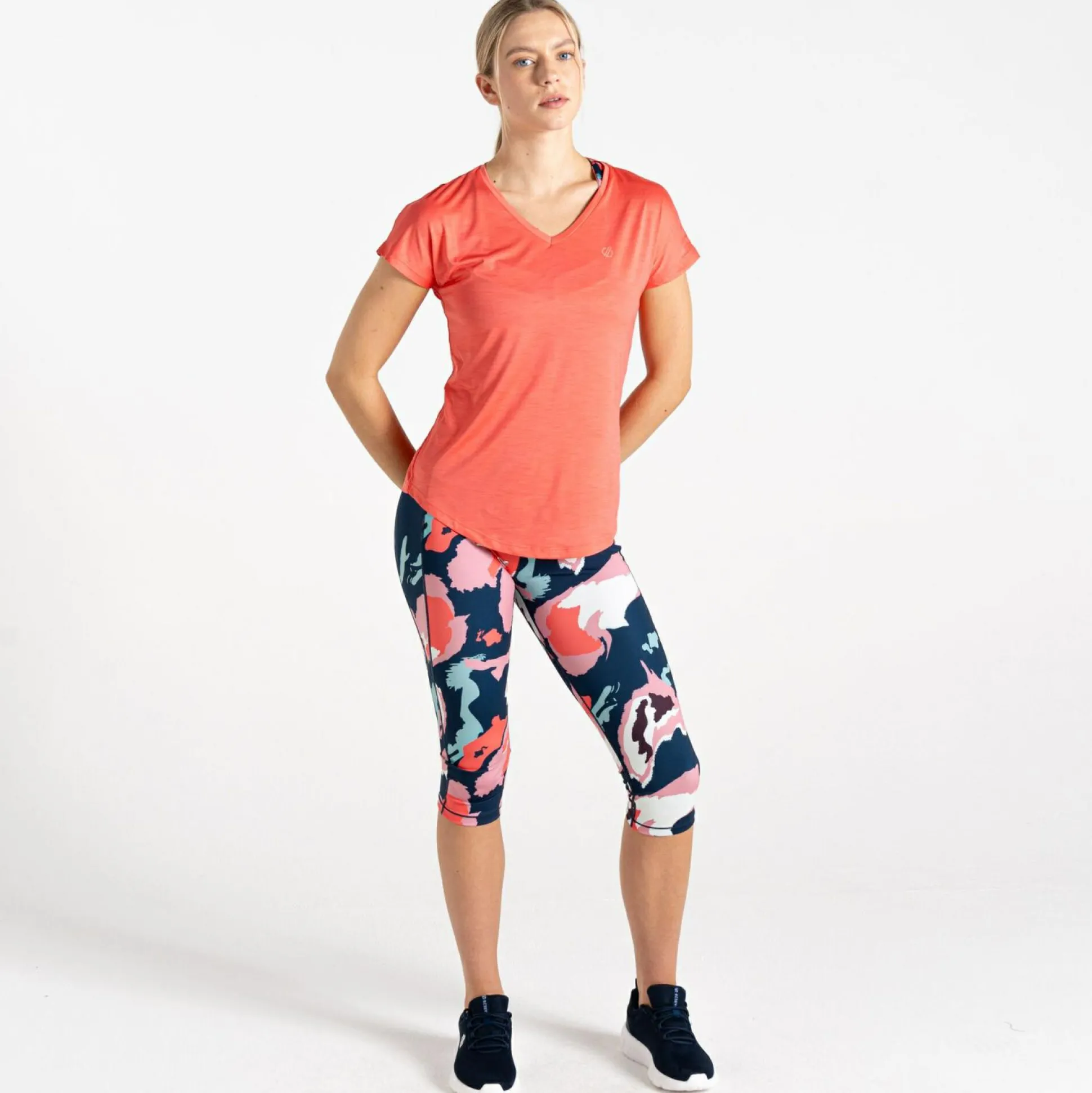 Dare 2b - Women's Vigilant Lightweight T-Shirt | Peach Bloom