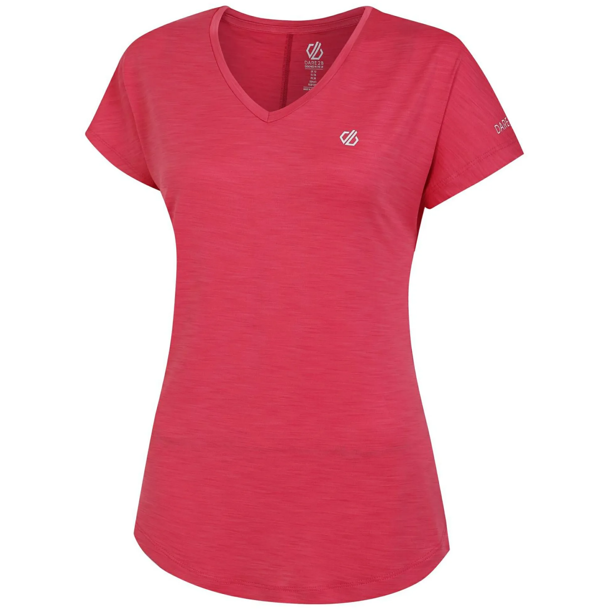 Dare 2b - Women's Vigilant Lightweight T-Shirt | Sorbet Pink