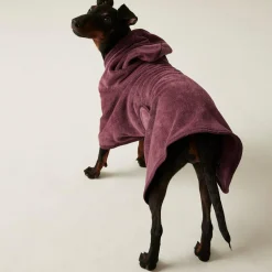 Dog Drying Coat | Claret