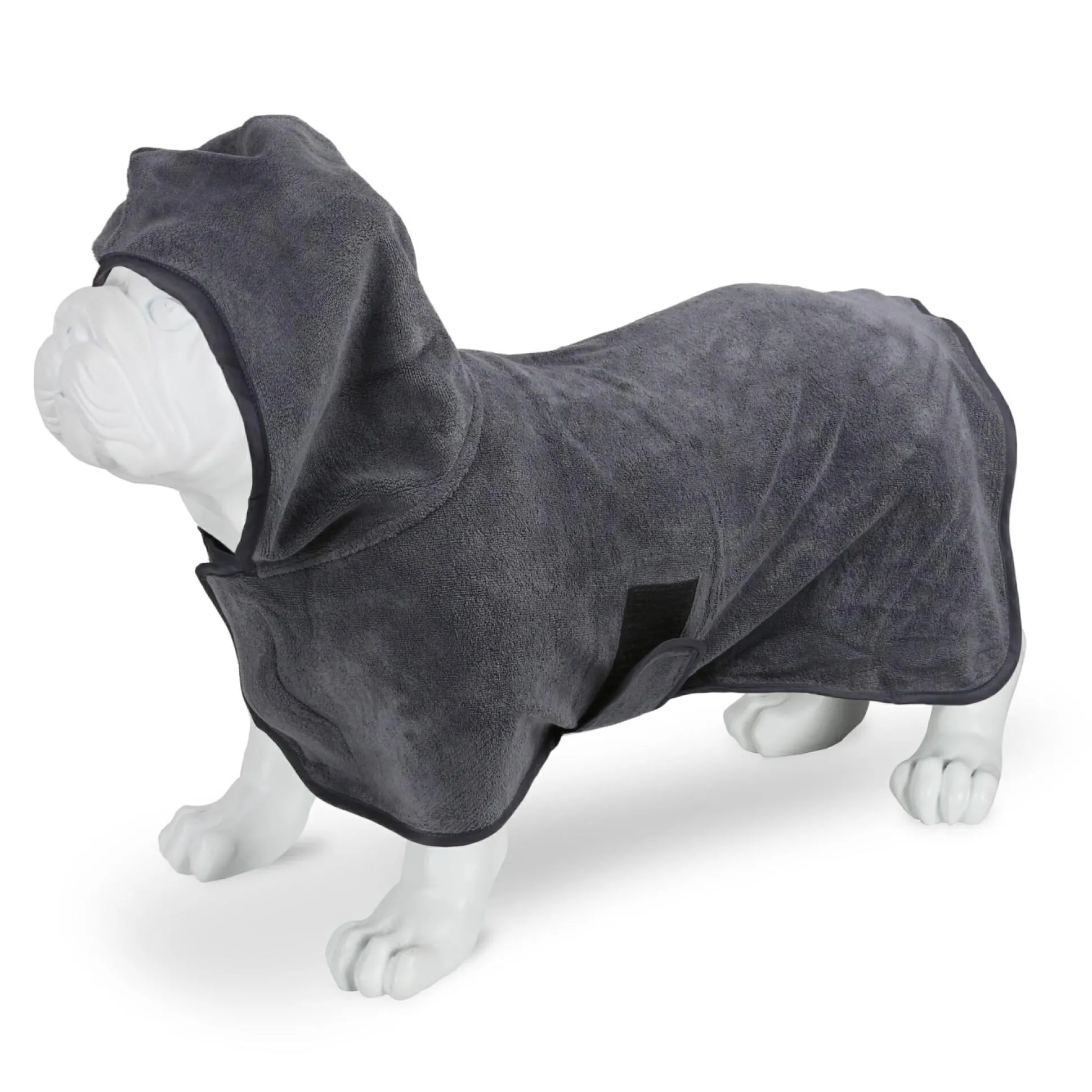 Dog Drying Coat | Ebony