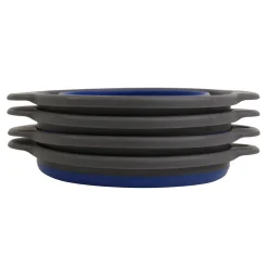 Folding Bowls Set of 4 | Blue