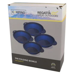 Folding Bowls Set of 4 | Blue