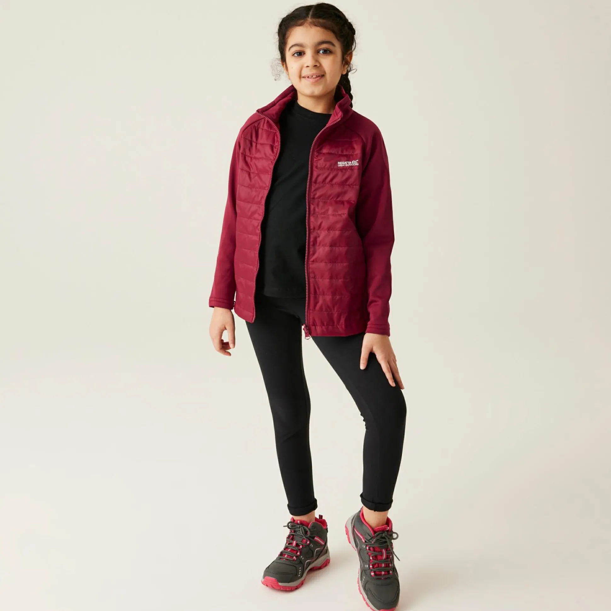 Girls Trekktain 3-in-1 Jacket | Rumba Red Red Sky