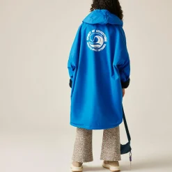 Junior Waterproof Changing Robe | Navy Blue