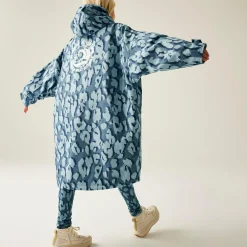 Junior Waterproof Changing Robe | Blue