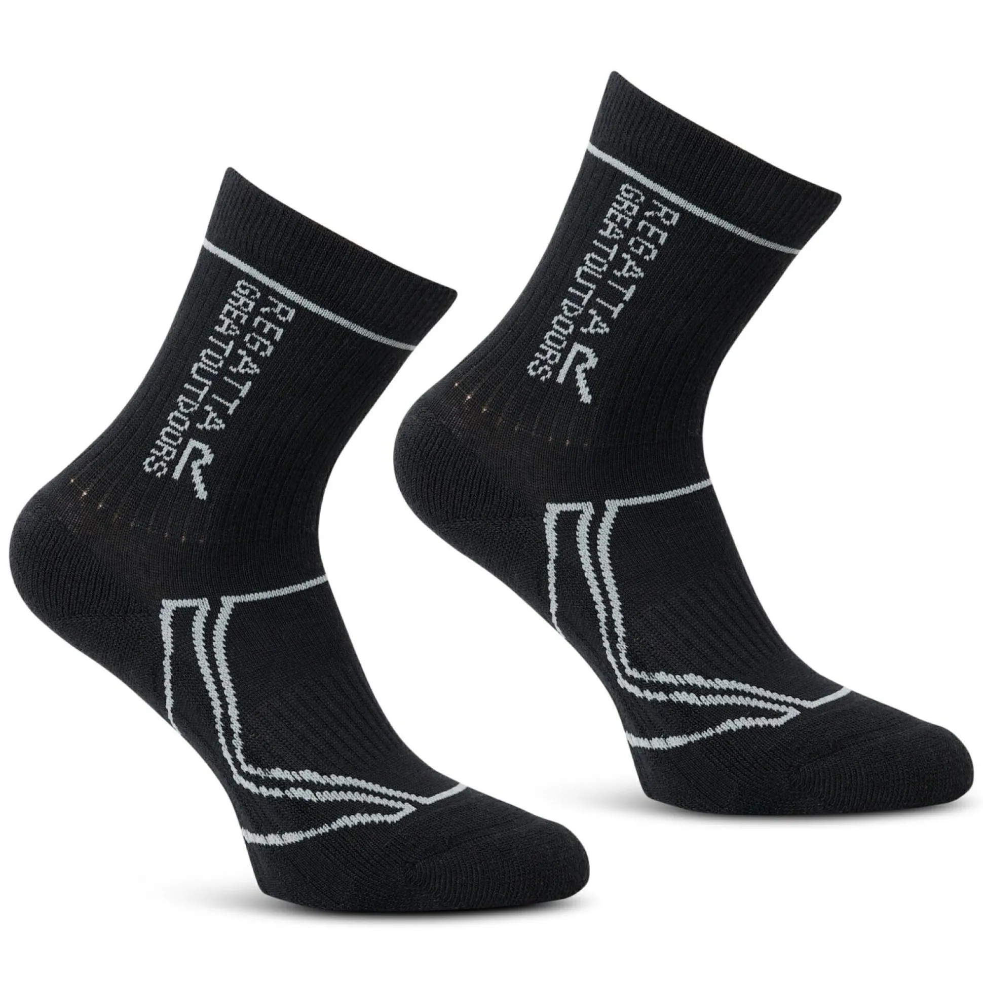 Kids 2 Season Coolmax Trek & Trail | Black