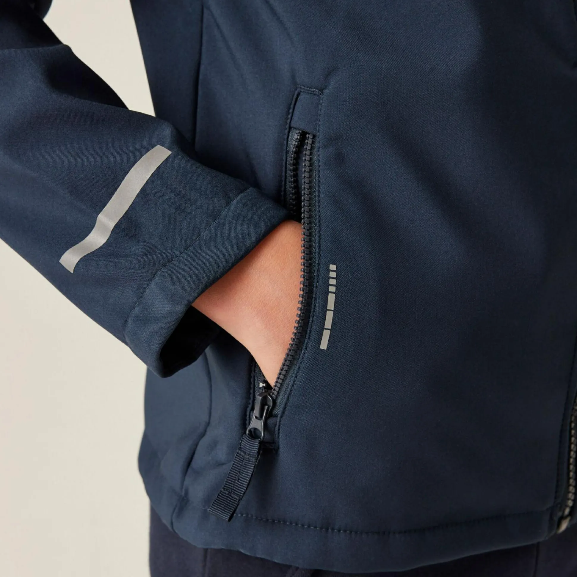 Kids' Ablaze 2-Layer Softshell | Navy/Navy