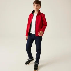 Kids' Ablaze 2-Layer Softshell | Classic Red/Black