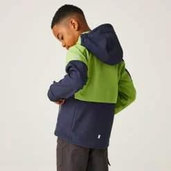 Kids' Acidity VII Softshell Jacket | Piquant Green Navy