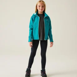 Kids' Acidity VIII Softshell Jacket | Exotic Plume Aruba Blue
