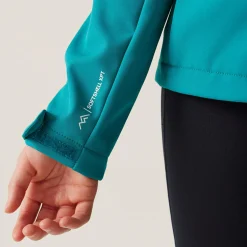 Kids' Acidity VIII Softshell Jacket | Exotic Plume Aruba Blue
