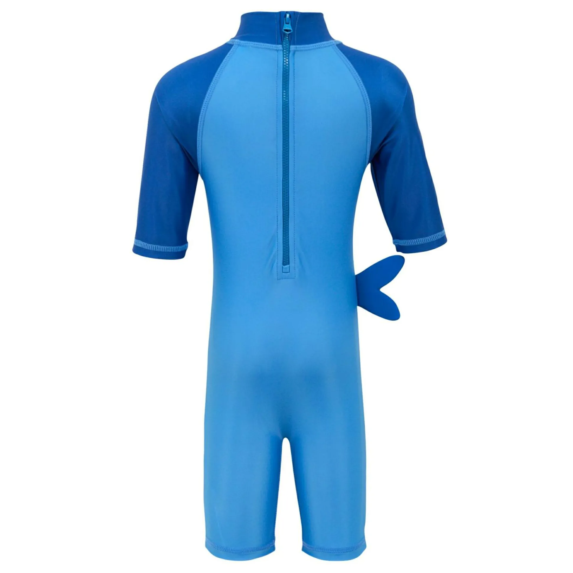Kids' Animal Swimsuit | Bubble The Shark Elysium Blue Hawaiian Blue