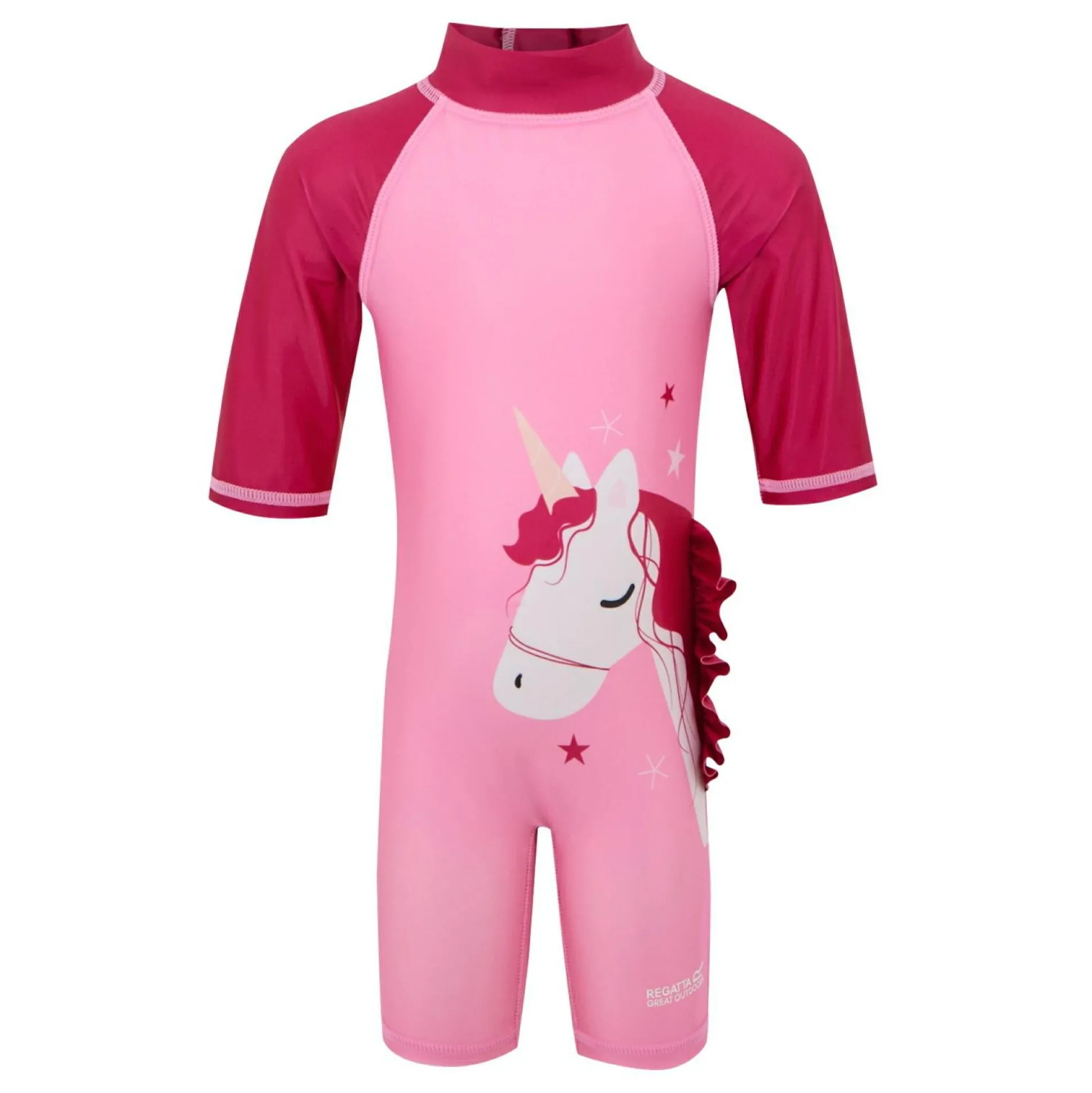 Kids' Animal Swimsuit | Luna The Unicorn Sweet Pink Pink Fusion