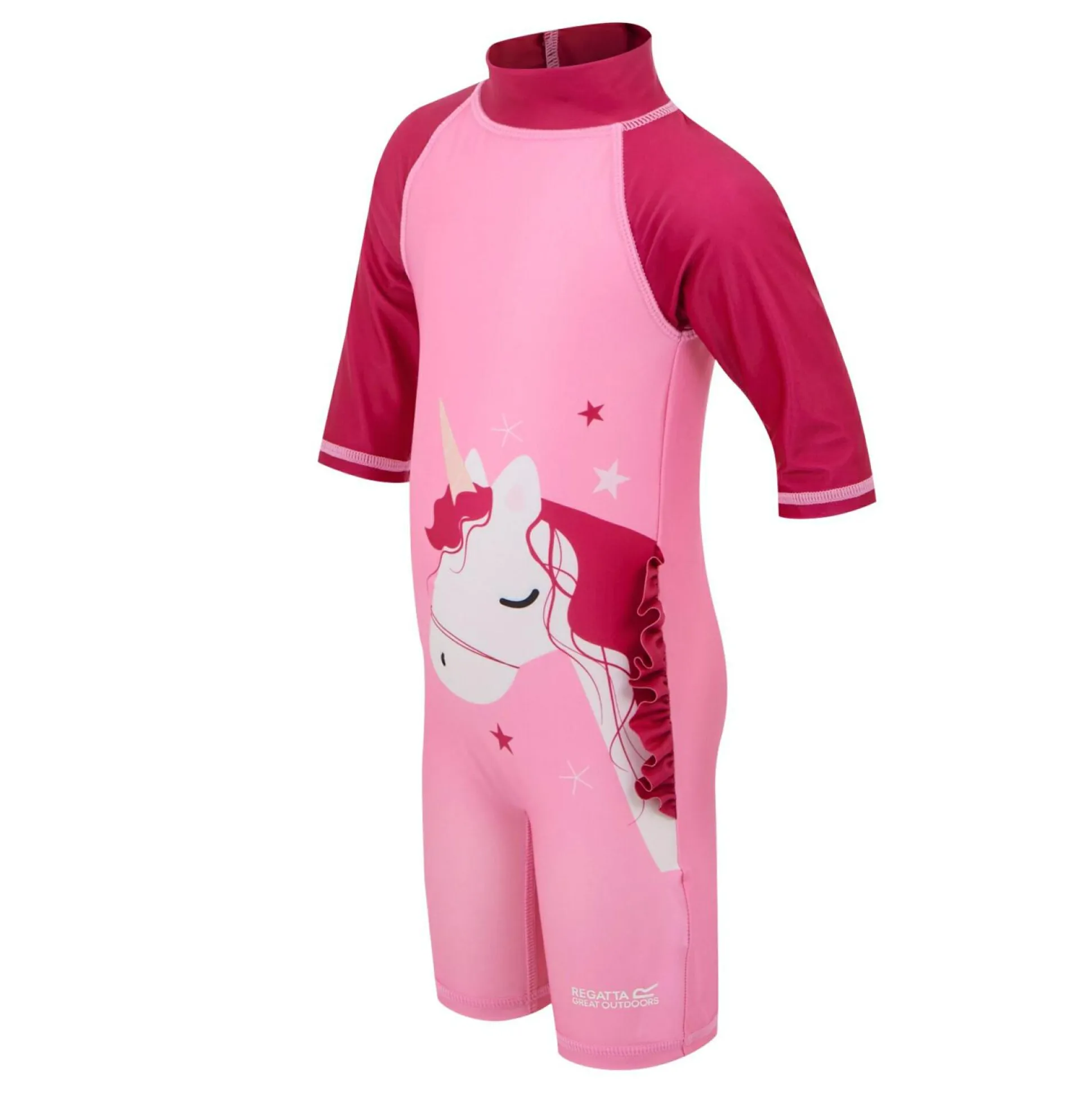 Kids' Animal Swimsuit | Luna The Unicorn Sweet Pink Pink Fusion