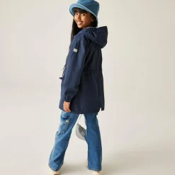 Kids' Ballina Waterpoof Jacket | Navy Navy White Stripe