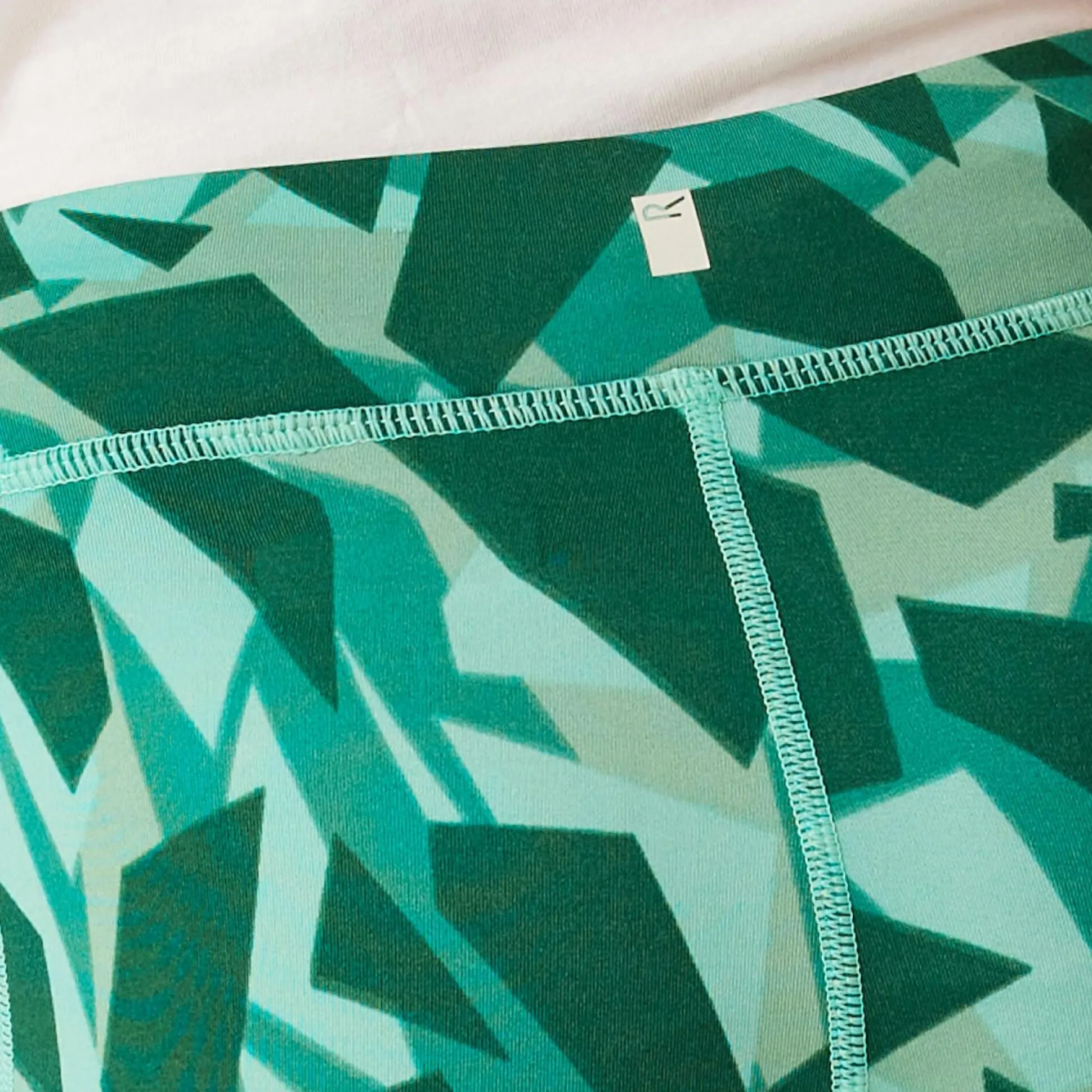 Kids' Barlia Winter Leggings | Dusty Green Abstract Camo
