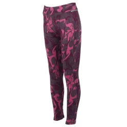 Kids' Barlia Winter Leggings | Deep Plum Marble