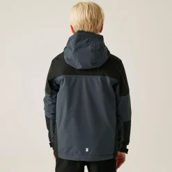 Kids' Beamz IV Waterproof Jacket | Seal Grey Black