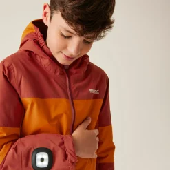Kids' Beamz IV Waterproof Jacket | Fox Red Ochre