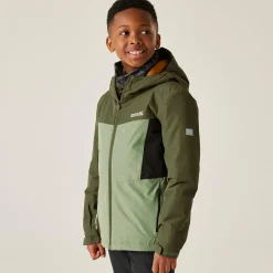 Kids' Beamz Waterproof Insulated Jacket | Olive Green
