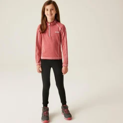 Kids' Berley Half Zip Top | Mineral Red