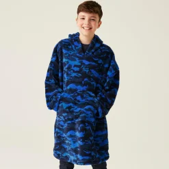 Kids' Cosy Poncho | Blue