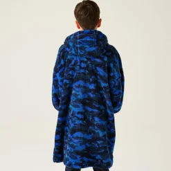 Kids' Cosy Poncho | Blue