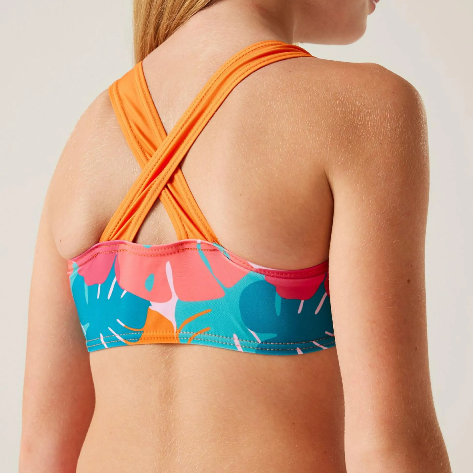 Kids' Dakaria III Bikini Set | Tropical Leaf