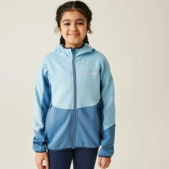 Kids' Dissolver IXI Full Zip Fleece | Clear Sky Coronet Blue