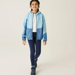 Kids' Dissolver IXI Full Zip Fleece | Clear Sky Coronet Blue