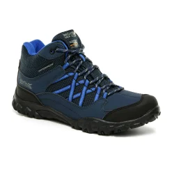 Kids' Edgepoint Waterproof Mid Walking Boots | Deep Space Imperial Blue
