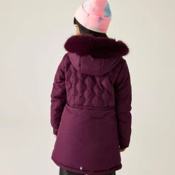 Kids' Fabriziall Quilted Jacket | Fig Purple