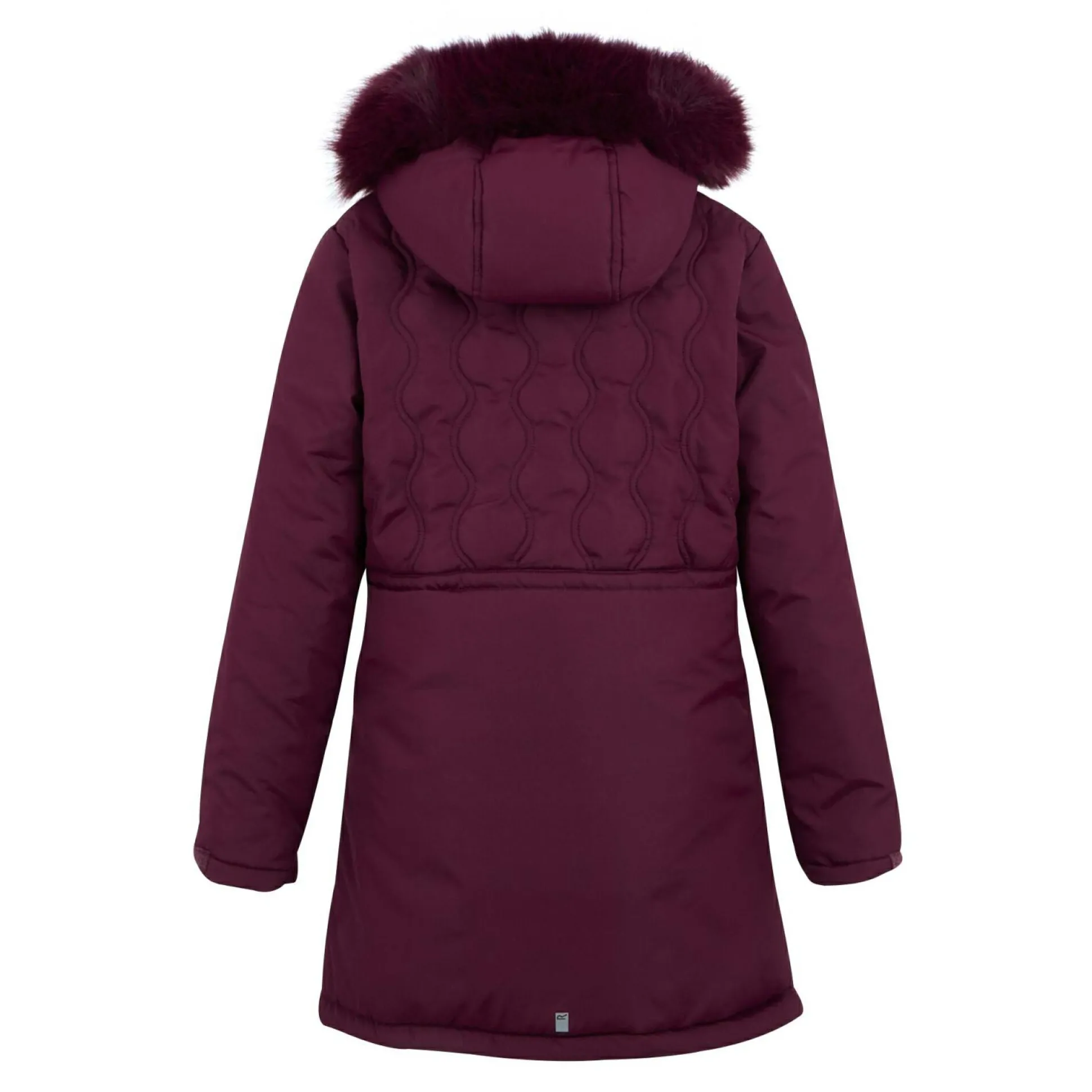 Kids' Fabriziall Quilted Jacket | Fig Purple