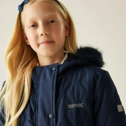 Kids' Fabriziall Quilted Jacket | Navy Blue
